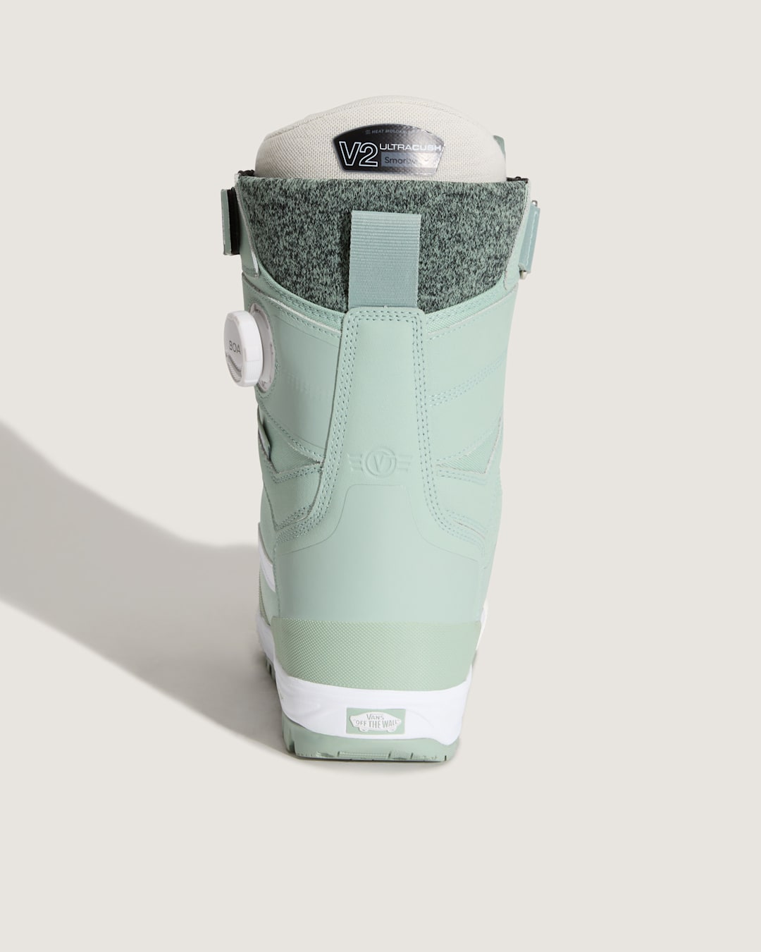 Vans Women's Luna Pro Snowboard Boot in Olive Gray
