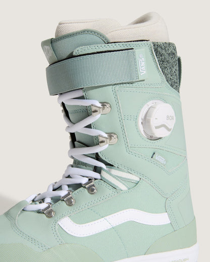 Vans Women's Luna Pro Snowboard Boot in Olive Gray