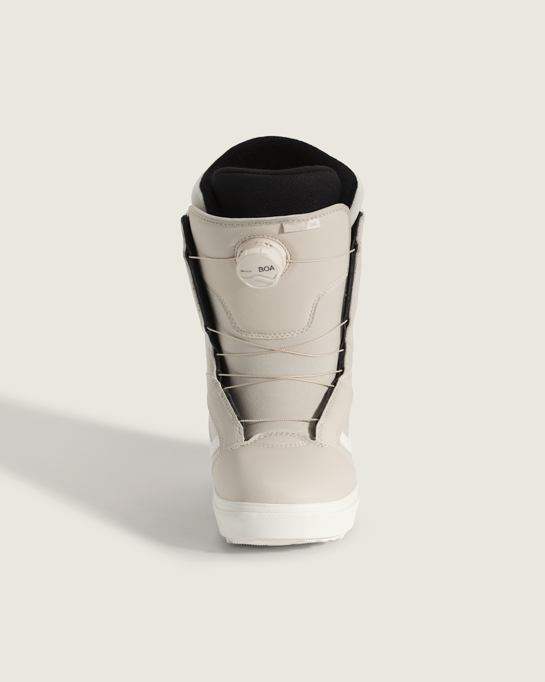 Vans Women's Encore OG Snowboard Boot in Oatmeal Beige