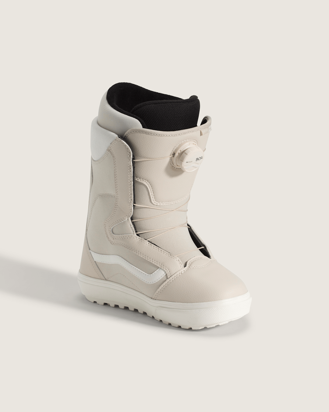 Vans Women's Encore OG Snowboard Boot in Oatmeal Beige