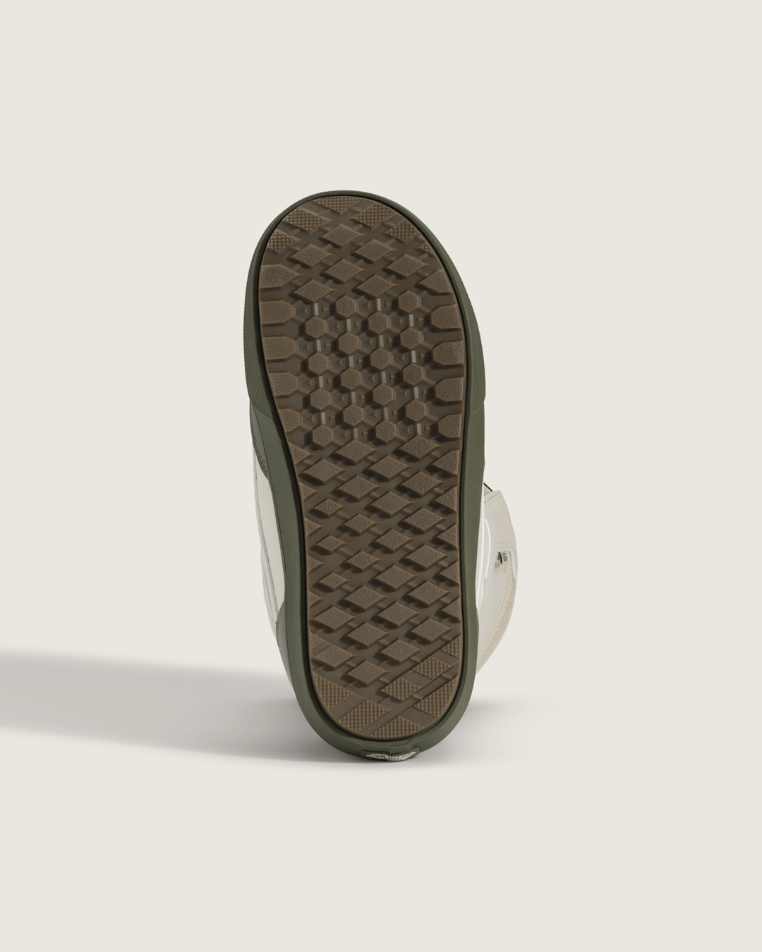Vans Aura OG Snowboard Boot in Grape Leaf Green / Oatmeal Beige