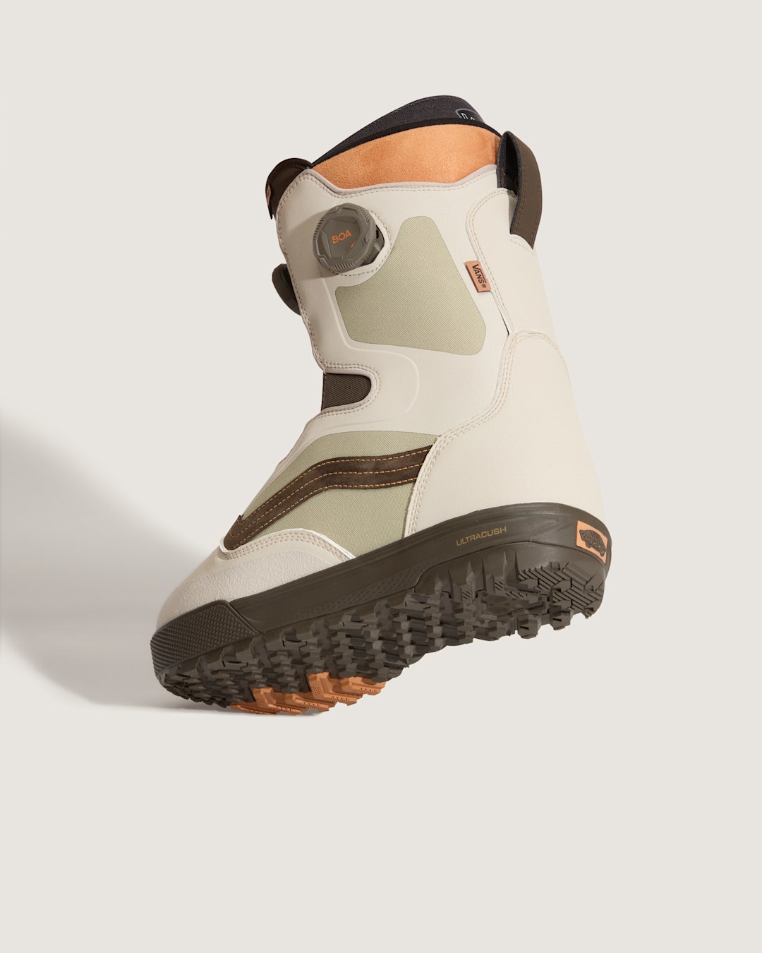 Vans Aura Pro Snowboard Boot in Bay Leaf Green