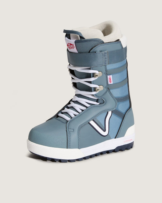 Vans Women's Hi-Standard Pro Snowboard Boot in Stormy Weather Blue