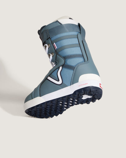 Vans Women's Hi-Standard Pro Snowboard Boot in Stormy Weather Blue