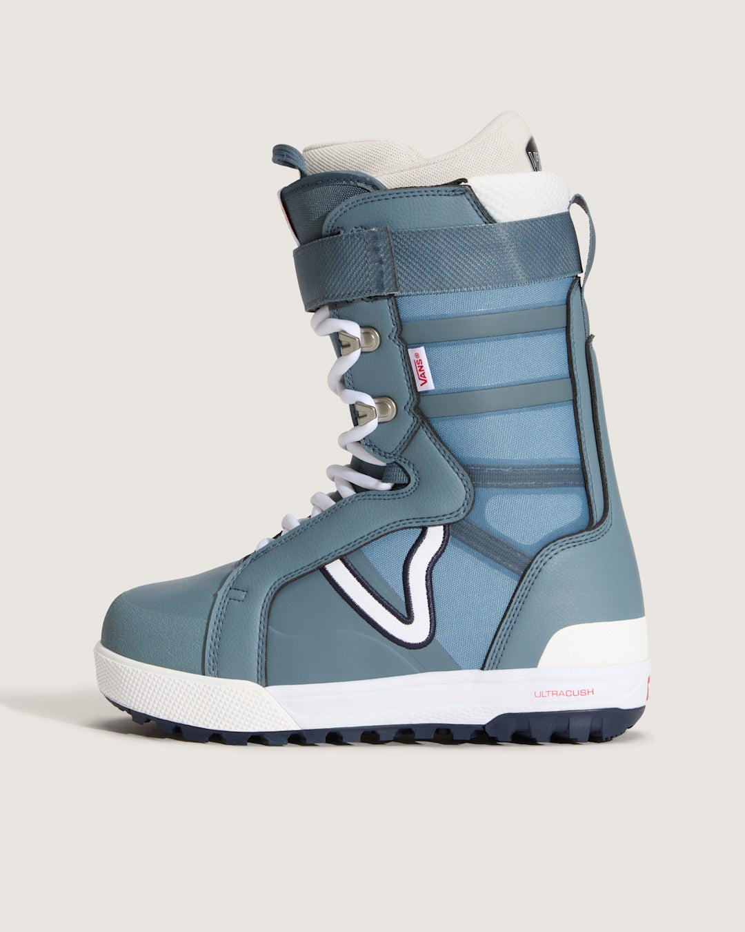 Vans Women's Hi-Standard Pro Snowboard Boot in Stormy Weather Blue
