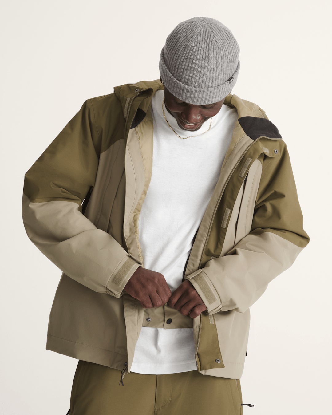 Vans Hellbound Snow Jacket in Warm Brown