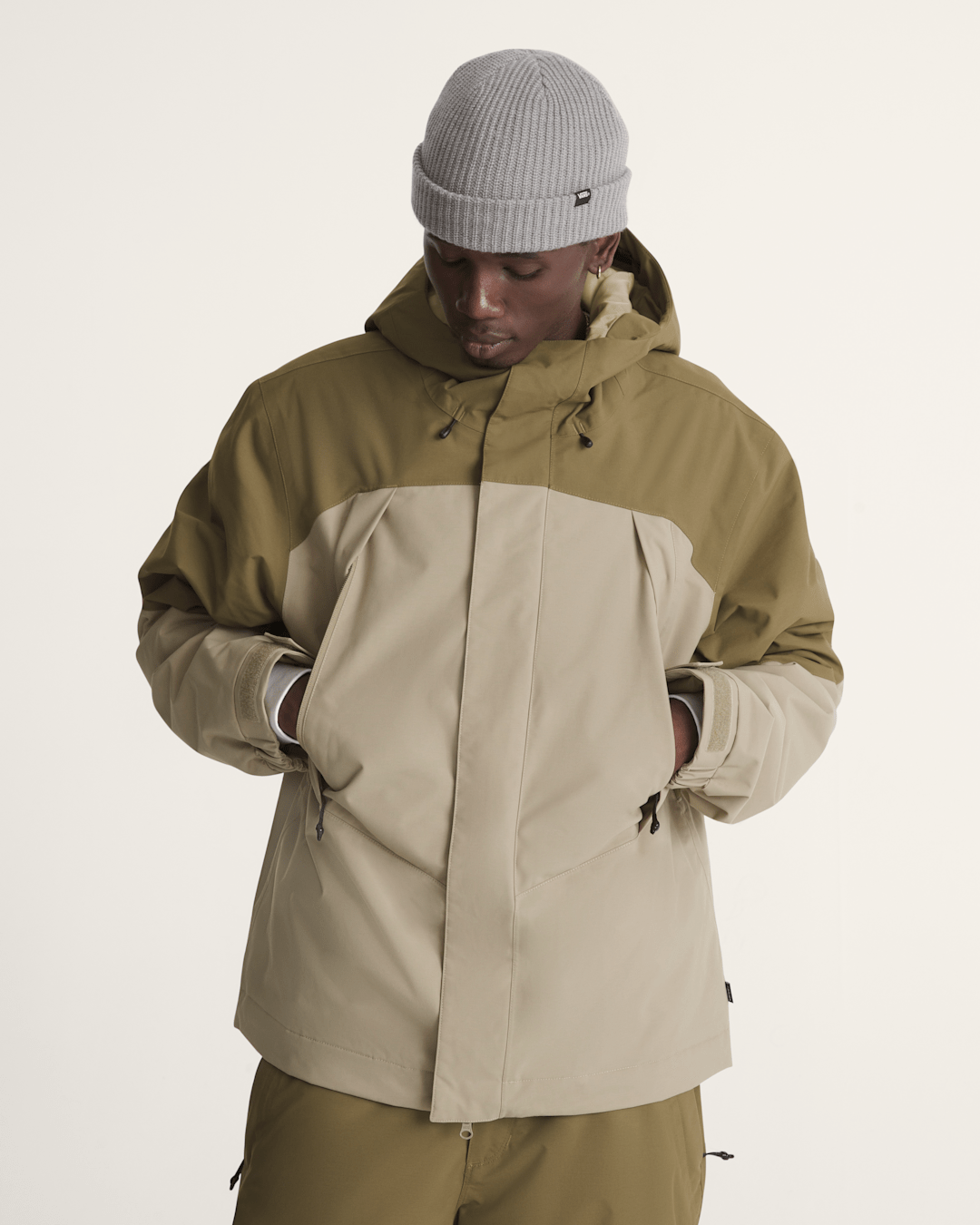 Vans Hellbound Snow Jacket in Warm Brown