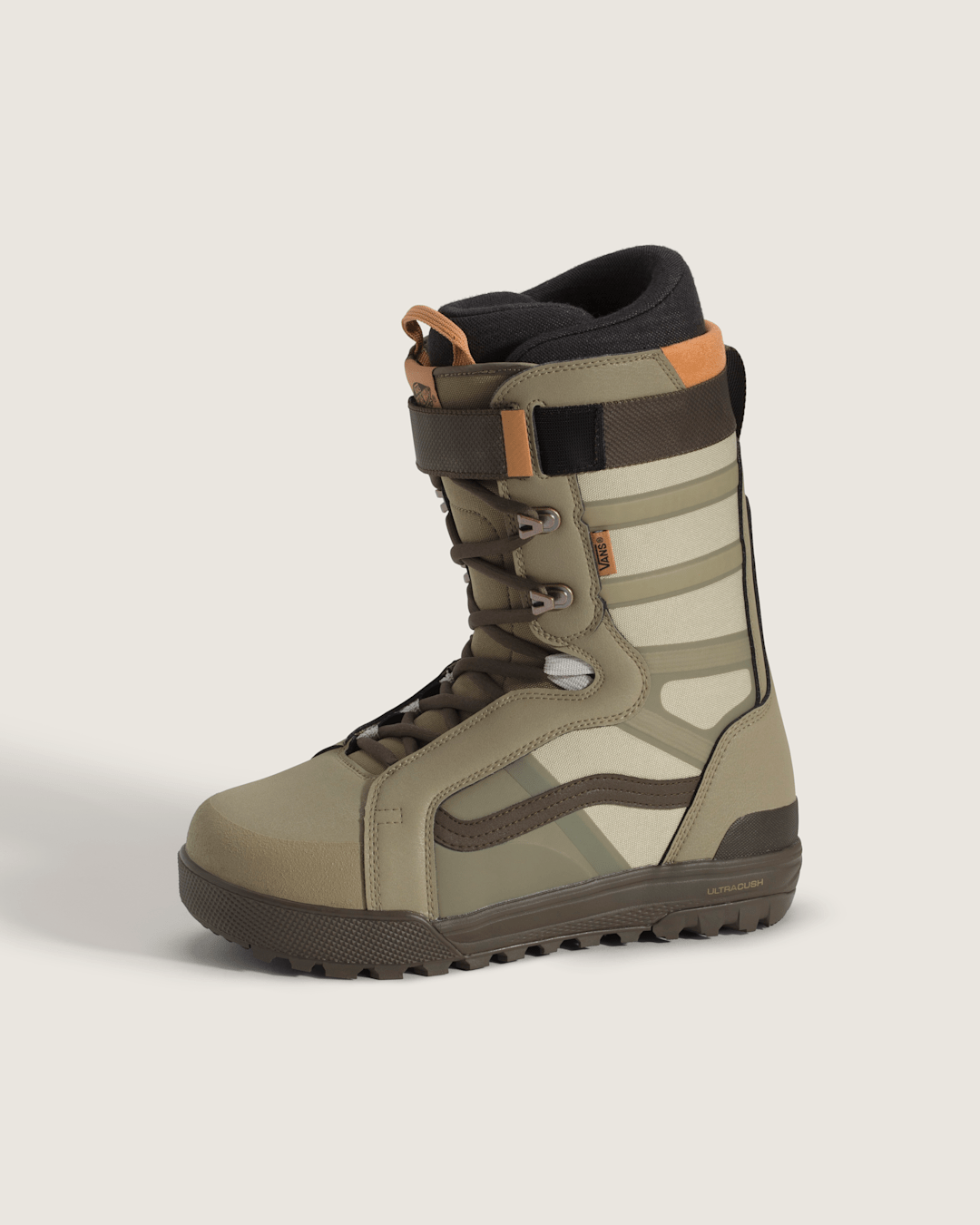 Vans Hi-Standard Pro Snowboard Boot in Bay Leaf Green