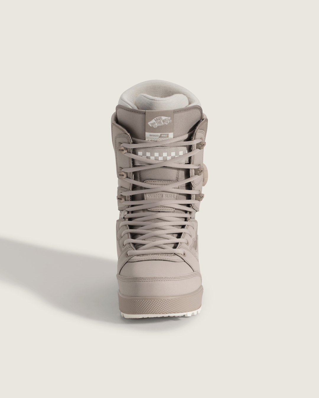 Vans Invado Pro Snowboard Boot in Mushroom Brown