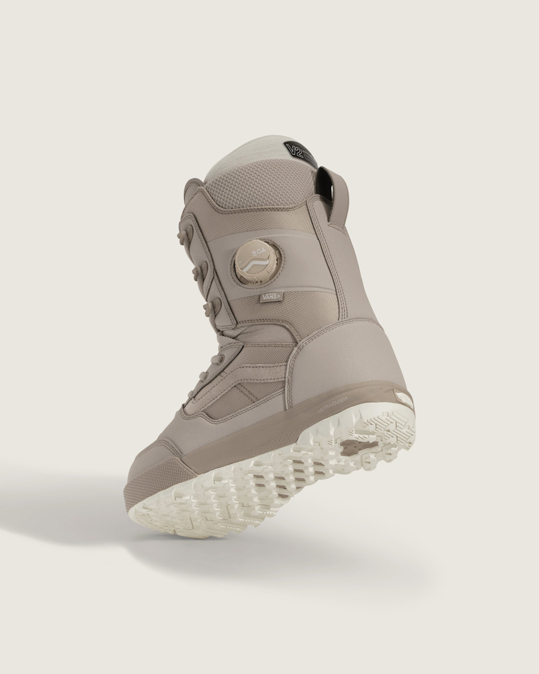 Vans Invado Pro Snowboard Boot in Mushroom Brown