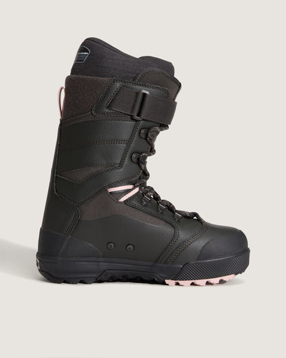 Vans Women's Luna Pro Snowboard Boot in Faded Black