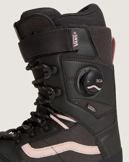 Vans Women's Luna Pro Snowboard Boot in Faded Black