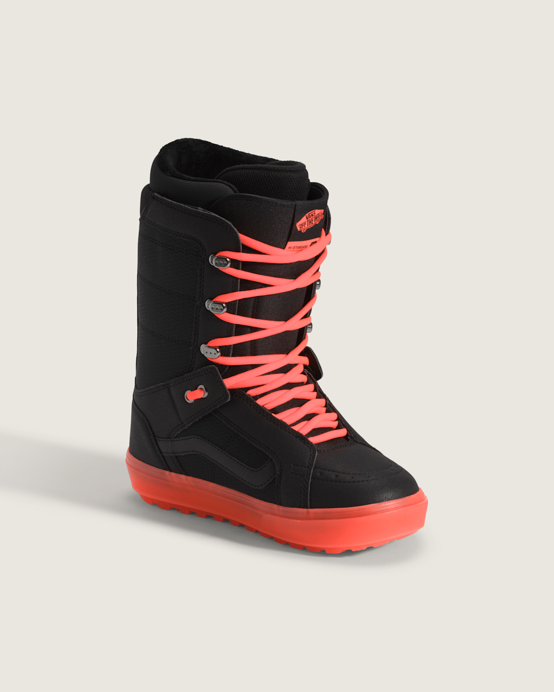 Vans Hi-Standard OG Snowboard Boot in Black / Orange