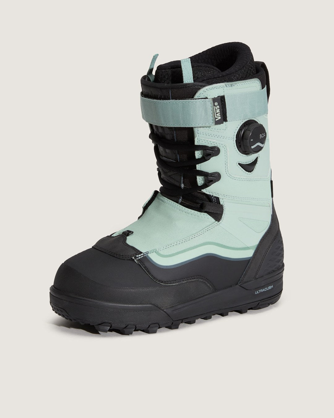 Vans Infuse Snowboard Boot in Olive Gray