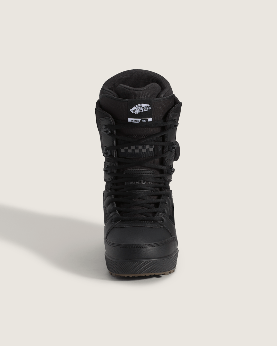 Vans Invado Pro Snowboard Boot in Black / Gum