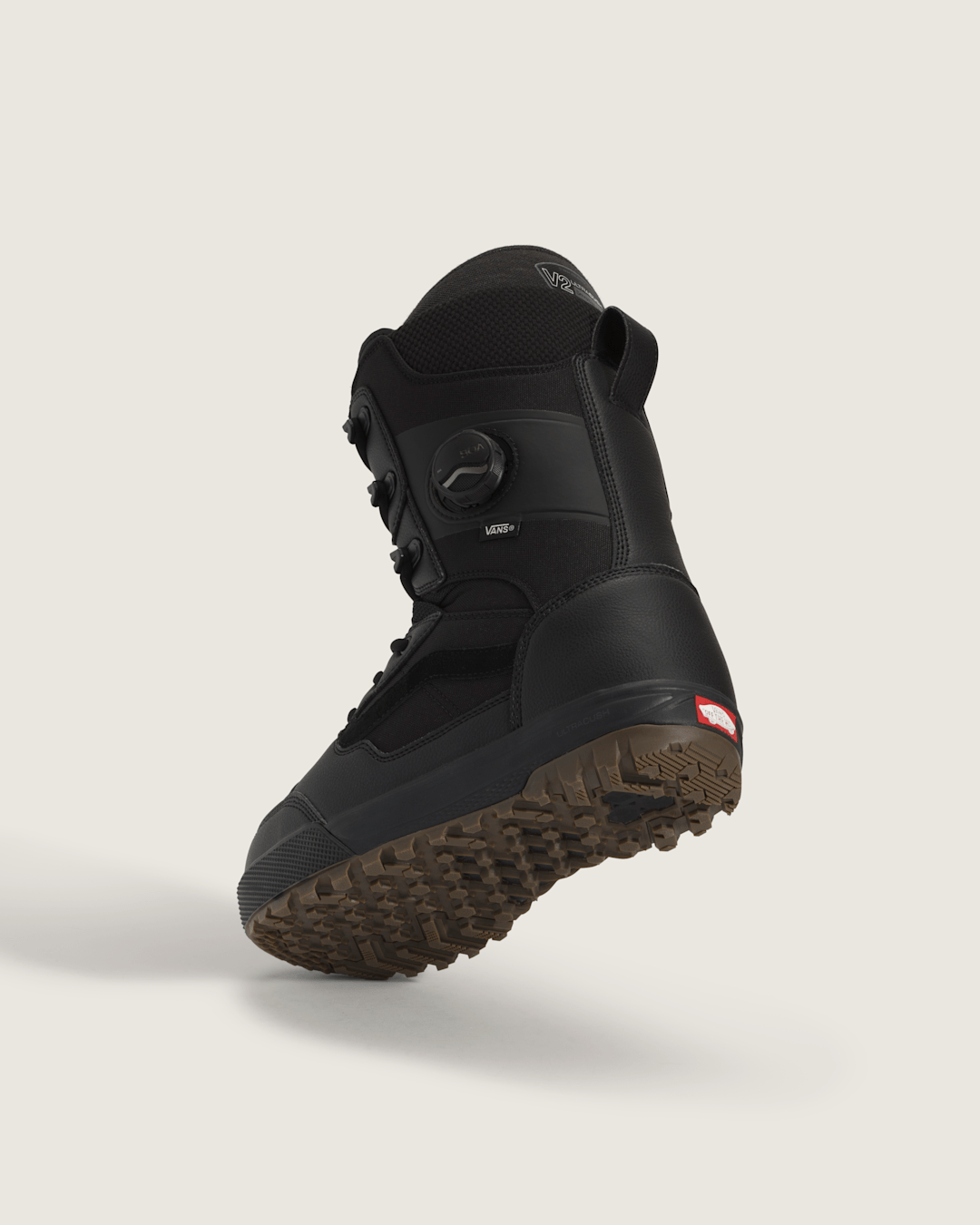 Vans Invado Pro Snowboard Boot in Black / Gum
