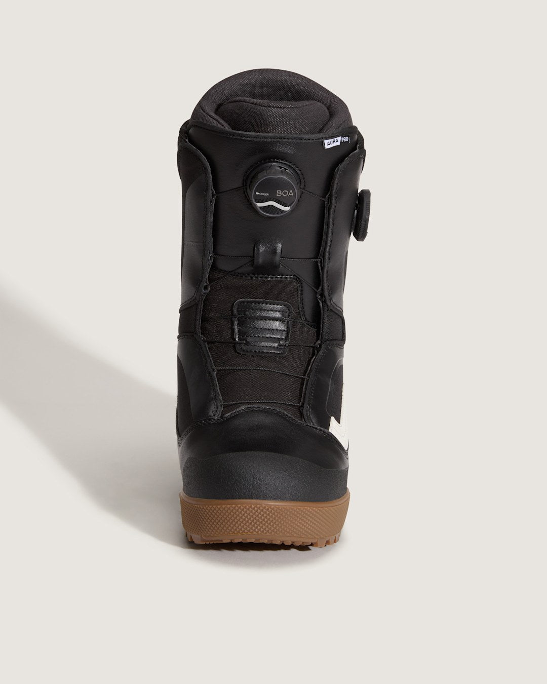 Vans Aura Pro Snowboard Boot in Black / White