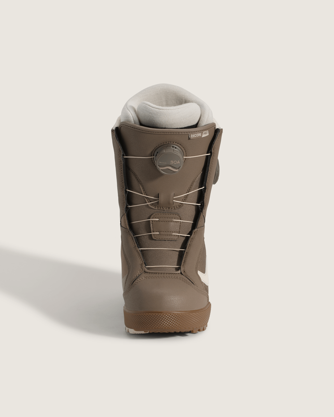 Vans Women's Encore Pro Snowboard Boot in Walnut Brown