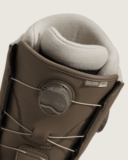Vans Women's Encore Pro Snowboard Boot in Walnut Brown