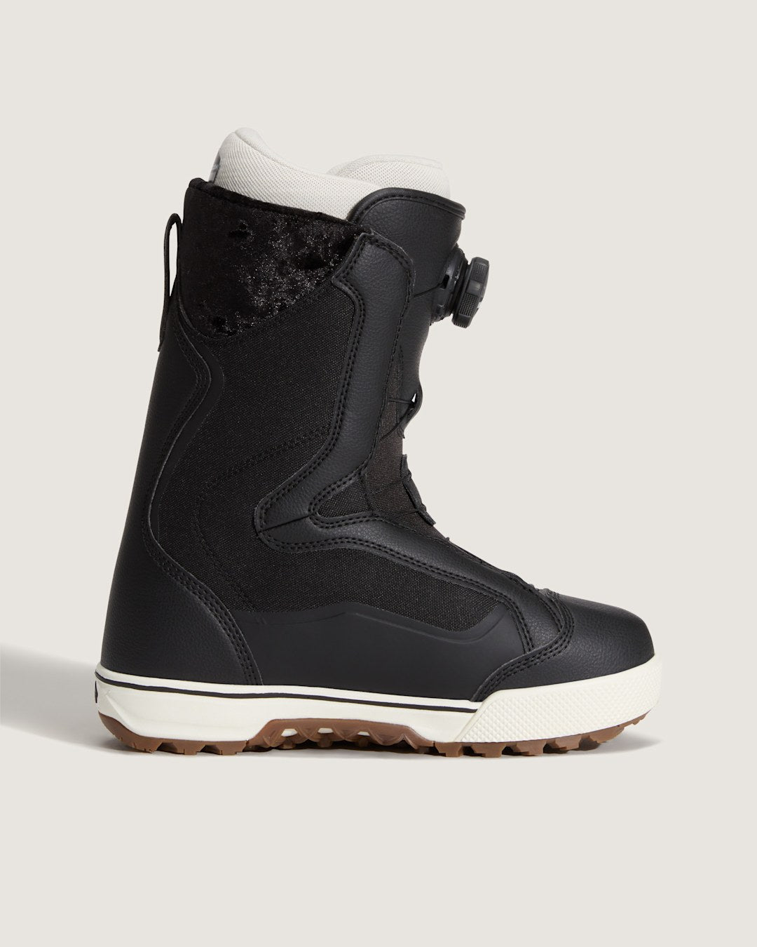 Vans Women's Encore Pro Snowboard Boot in Black / Marshmallow White