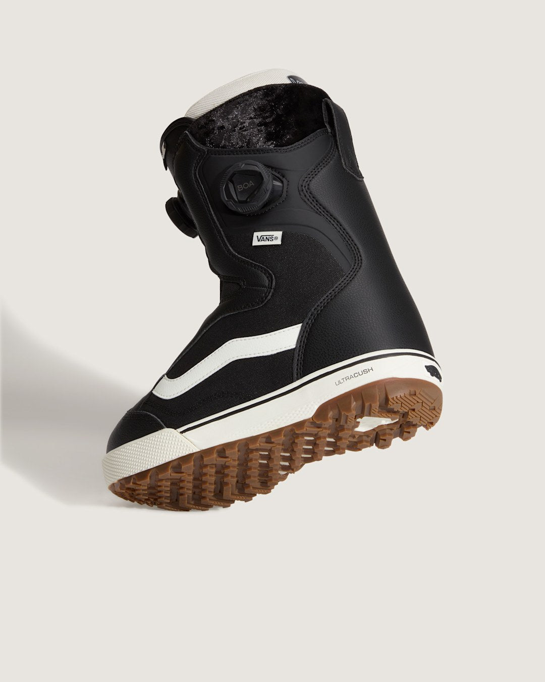 Vans Women's Encore Pro Snowboard Boot in Black / Marshmallow White