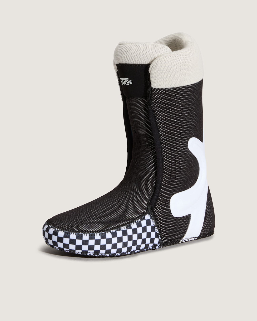 Vans Women's Encore Pro Snowboard Boot in Black / Marshmallow White