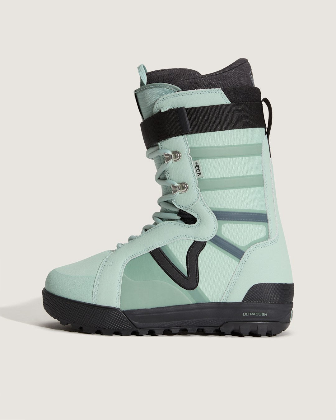 Vans Hi-Standard Pro Snowboard Boot in Olive Grey
