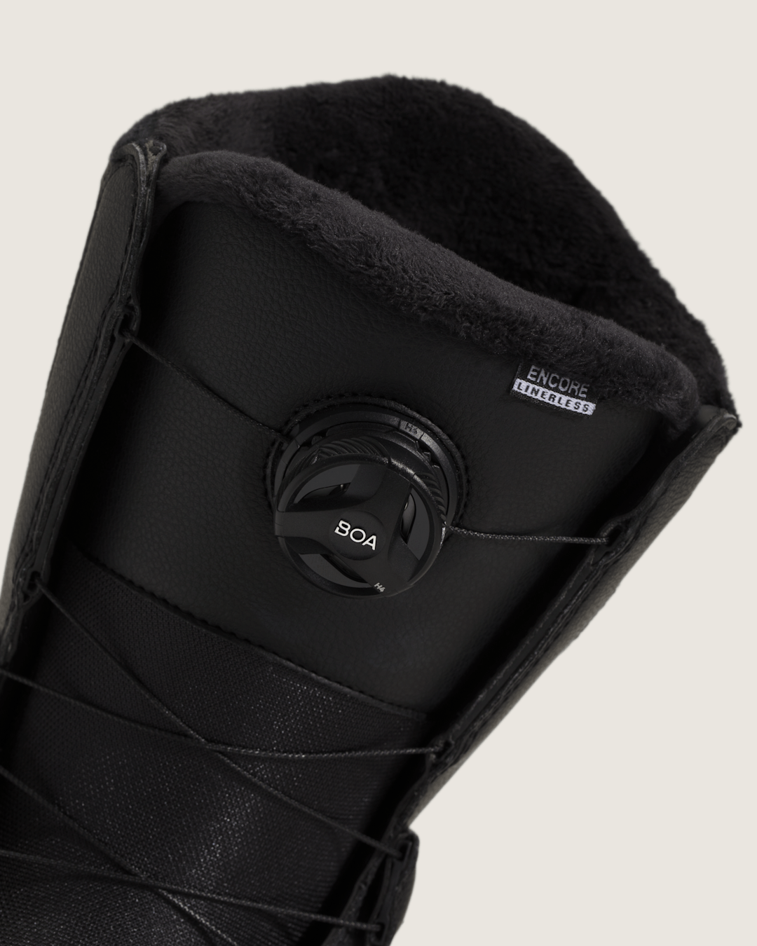 Vans Women's Encore Linerless Snowboard Boot in Black