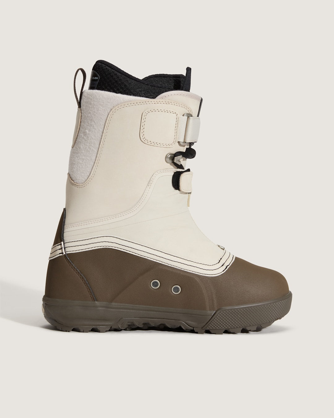 Vans Infuse Snowsurf Snowboard Boot in Oatmeal Beige / Brown