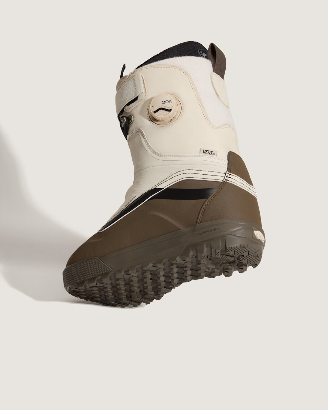 Vans Infuse Snowsurf Snowboard Boot in Oatmeal Beige / Brown