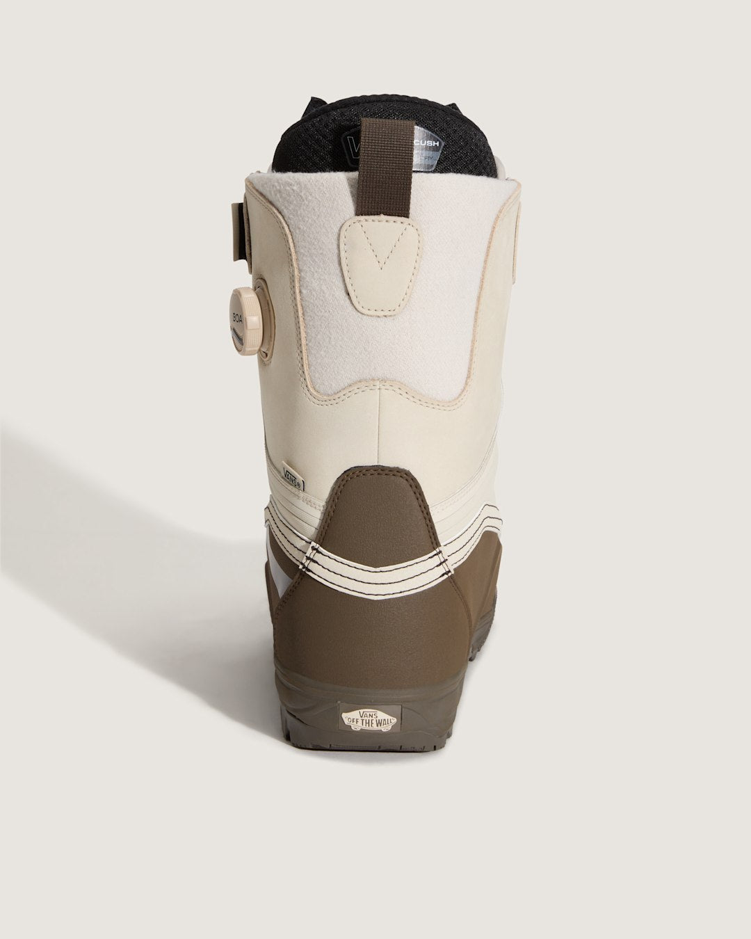 Vans Infuse Snowsurf Snowboard Boot in Oatmeal Beige / Brown