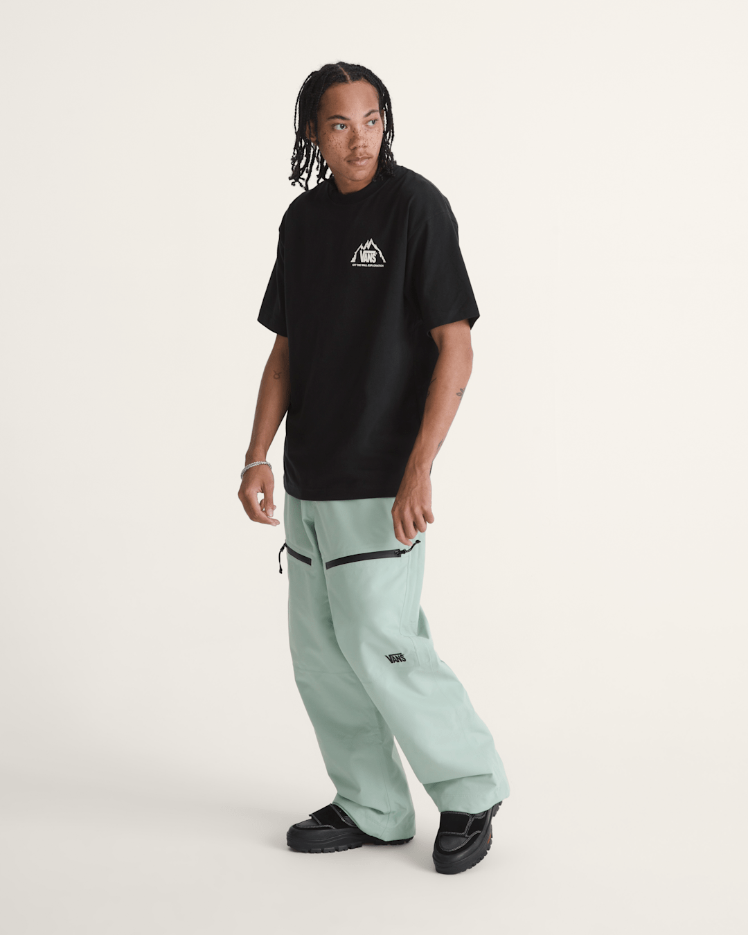 Vans Hi-Country Snow Pants in Olive Green