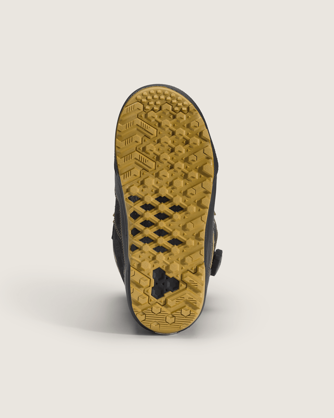 Vans Invado Pro X Rene Rinnekangas Snowboard Boot in Black / Gold Yellow