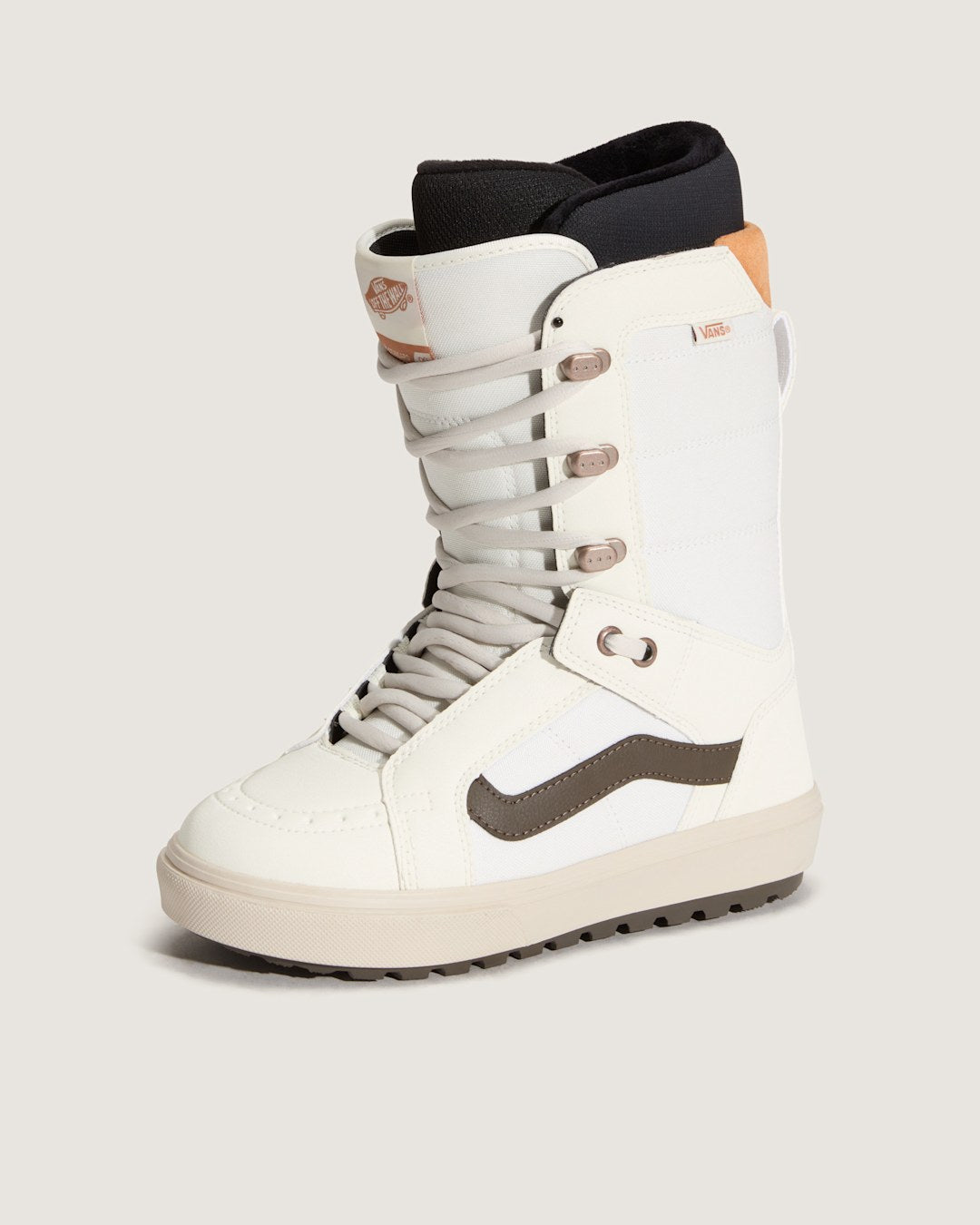 Vans Women's Hi-Standard OG Snowboard Boot in Oatmeal Beige