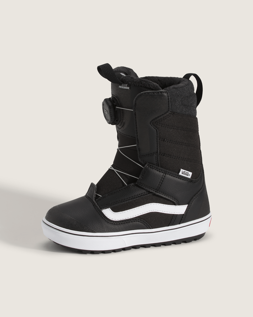 Vans Little Kids Juvie Linerless Snowboard Boot in Black