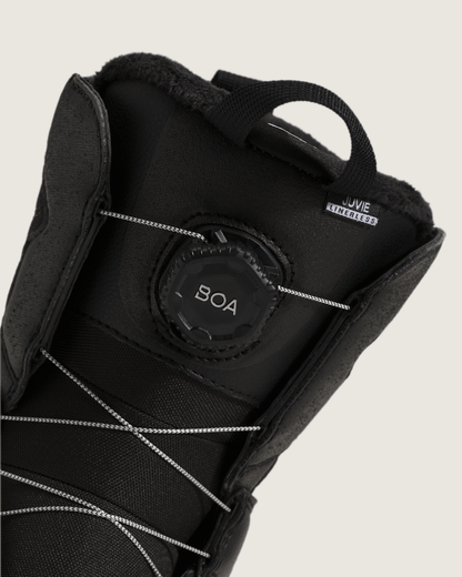 Vans Little Kids Juvie Linerless Snowboard Boot in Black