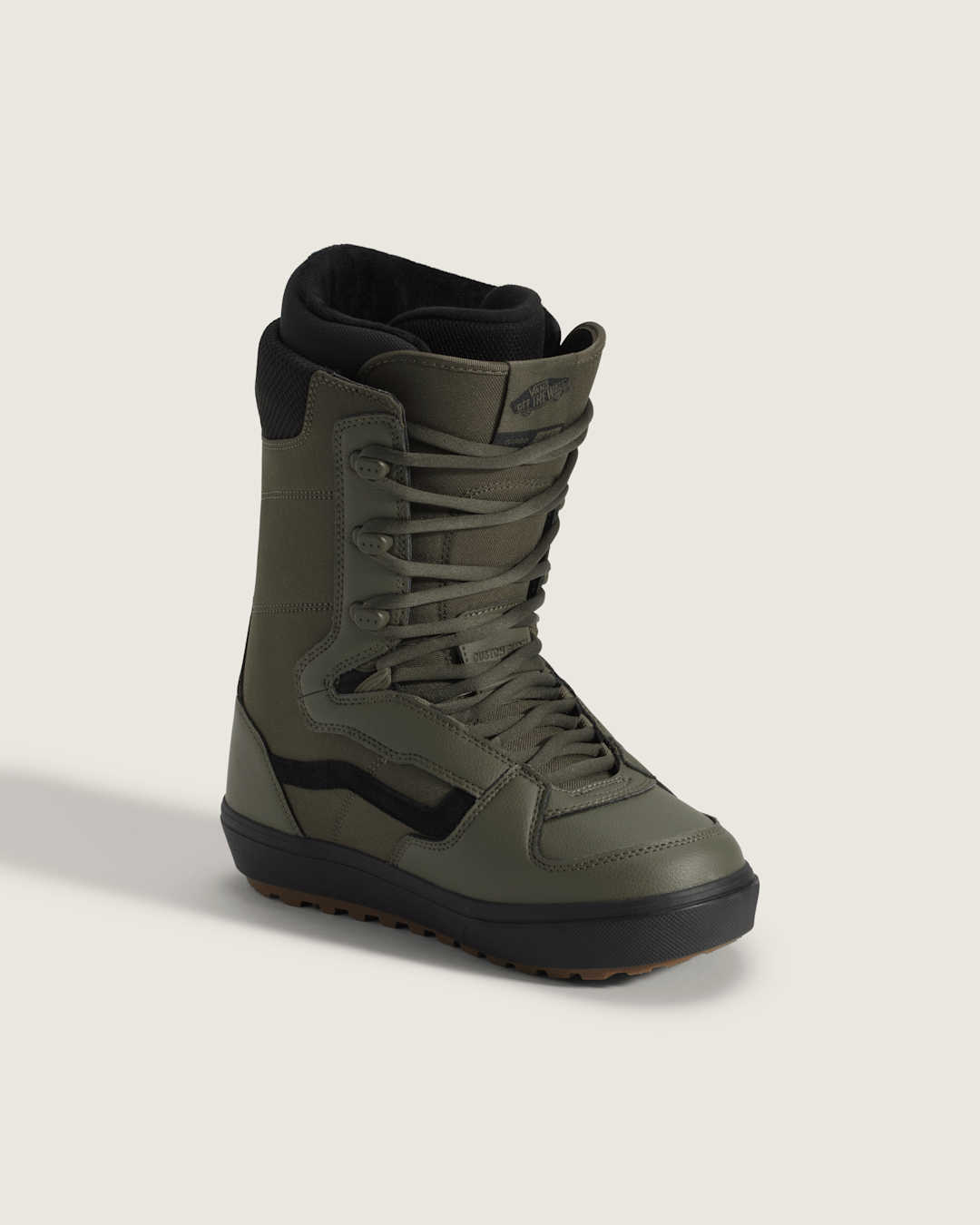 Vans Invado OG Snowboard Boot in Grape Leaf Green