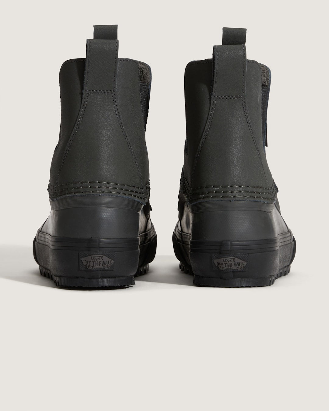 Vans Standard Mid Chelsea Waterproof Boot in Faded Black