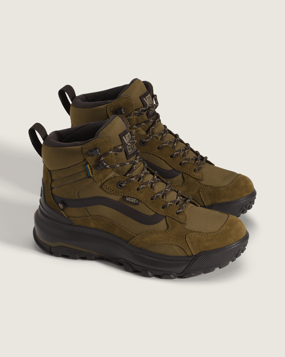 Vans Crestline Waterproof Boot in Tobacco Brown
