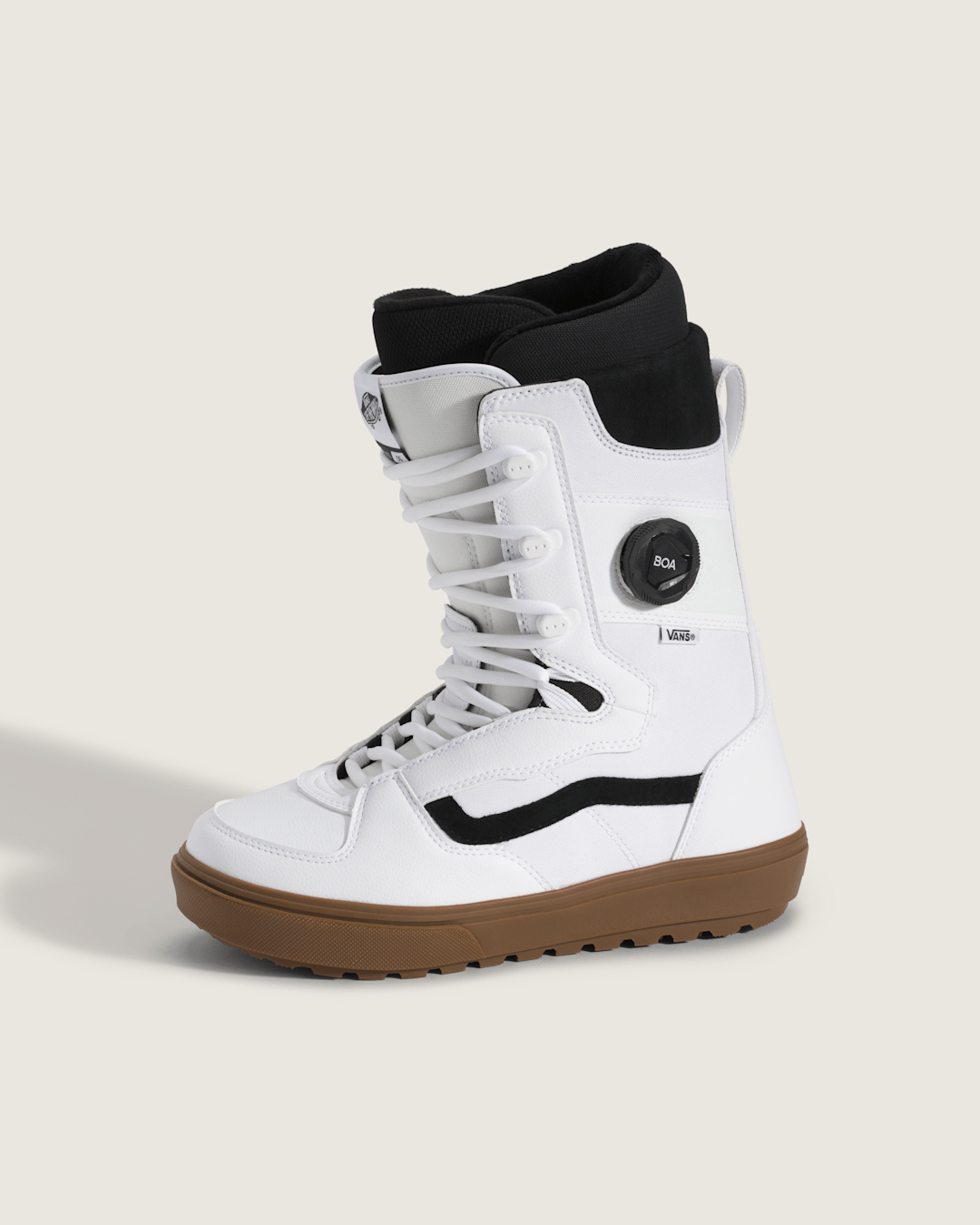 Vans Invado OG Gum Snowboard Boot in White