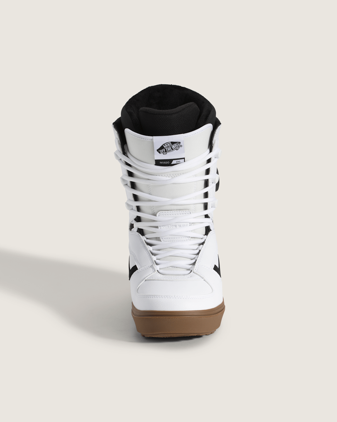 Vans Invado OG Gum Snowboard Boot in White