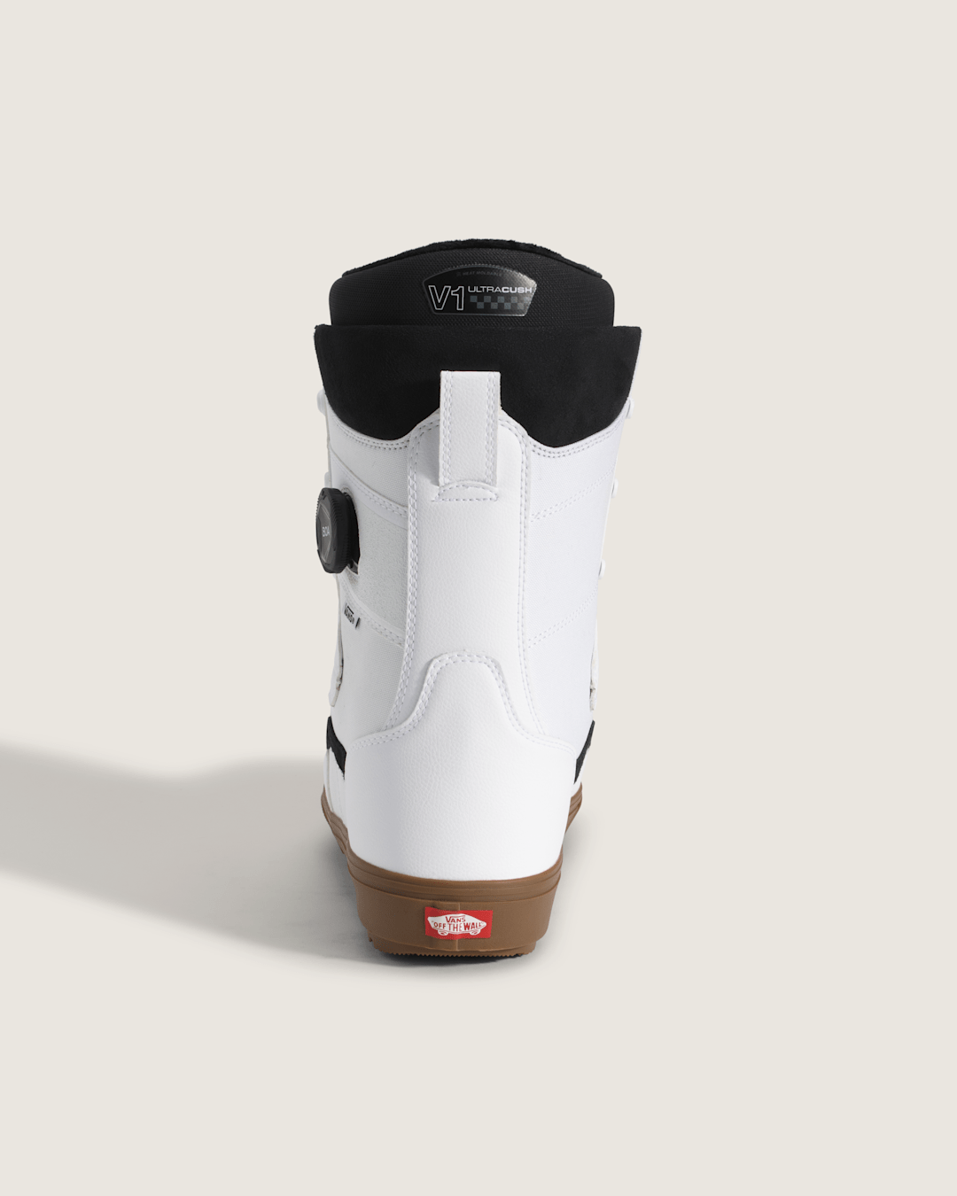 Vans Invado OG Gum Snowboard Boot in White