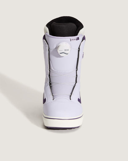 Vans Women's Encore OG Snowboard Boot in Lilac Purple