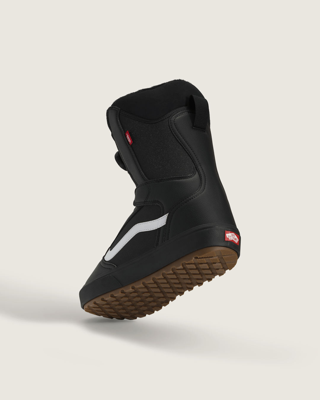 Vans Aura Linerless Gum Snowboard Boot in Black / Gum
