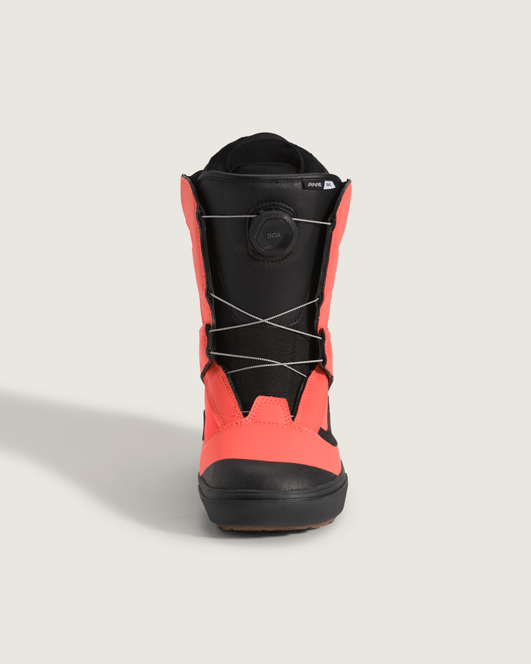 Vans Little Kids Juvie OG Snowboard Boot in Orange / Black