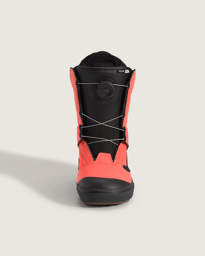 Vans Little Kids Juvie OG Snowboard Boot in Orange / Black