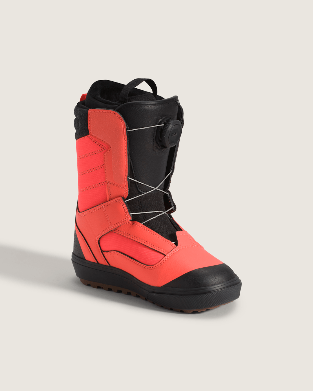 Vans Little Kids Juvie OG Snowboard Boot in Orange / Black