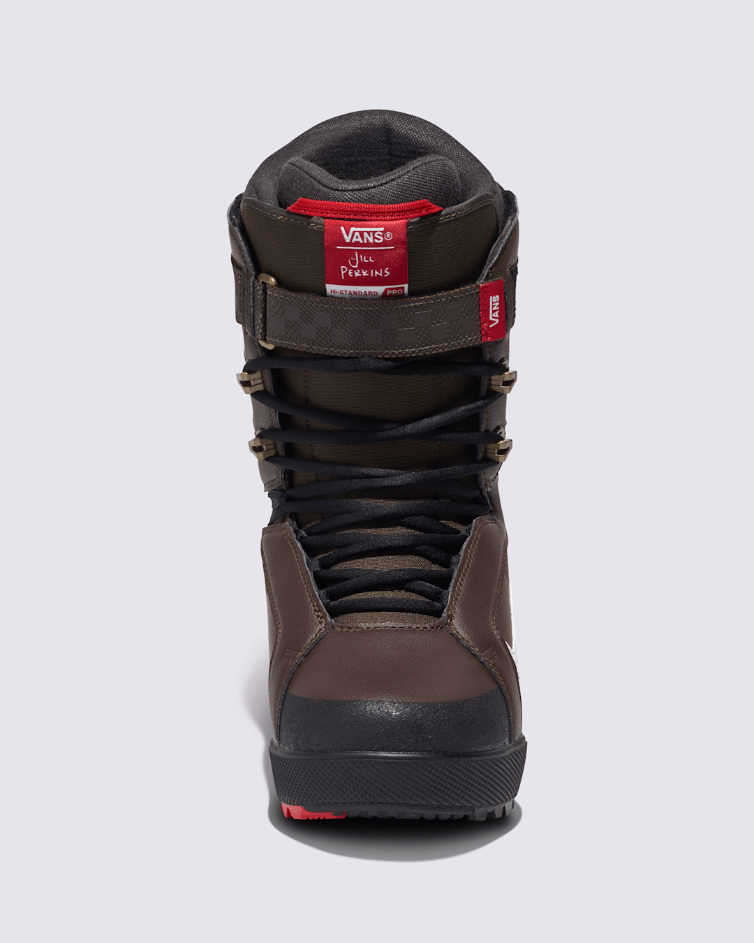 Vans Hi-Standard Pro X Jill Perkins Snowboard Boot in Brown / Black