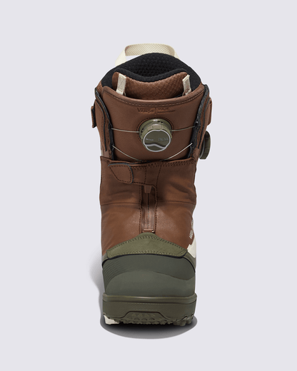 Vans Womens Viaje Range Edition X Hana Beaman Snowboard Boot in Brown / Grape Leaf Green
