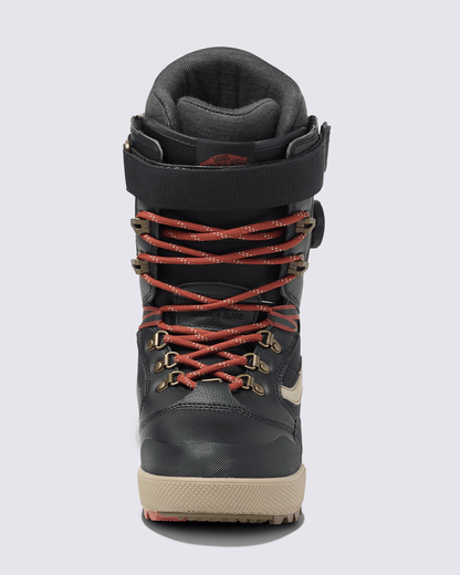 Vans Womens Luna Ventana Pro Snowboard Boot in Black / Red / Beige